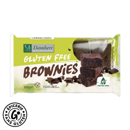 Damhert : brownies au chocolat sans gluten
