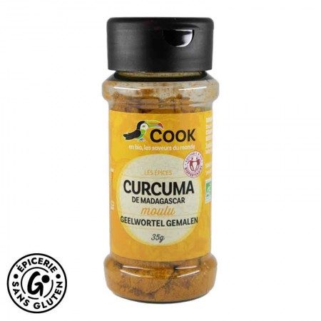 curcuma sans gluten bio Cook