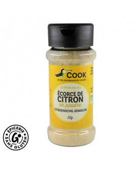 ecorce de citron sans gluten et bio - COOK