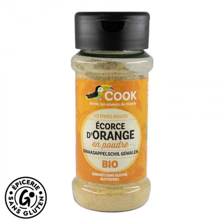 ecorce d'orange sans gluten et bio - COOK