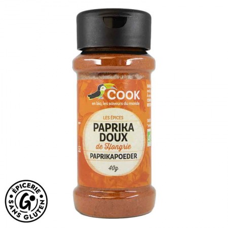 paprika doux sans gluten bio COOK