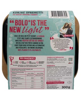 Happy bolognaise - spaghetti konjac sans gluten