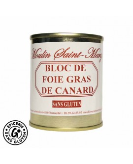 bloc de foie gras de canard du Sud-Ouest sans gluten