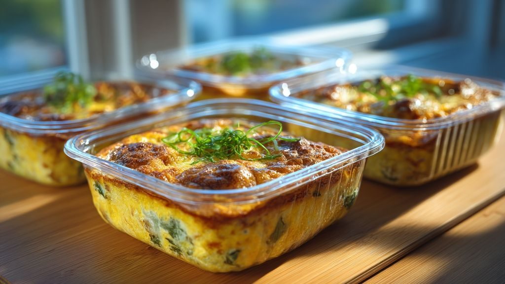 Comment adapter la frittata sans gluten pour un repas à emporter ou au bureau ?