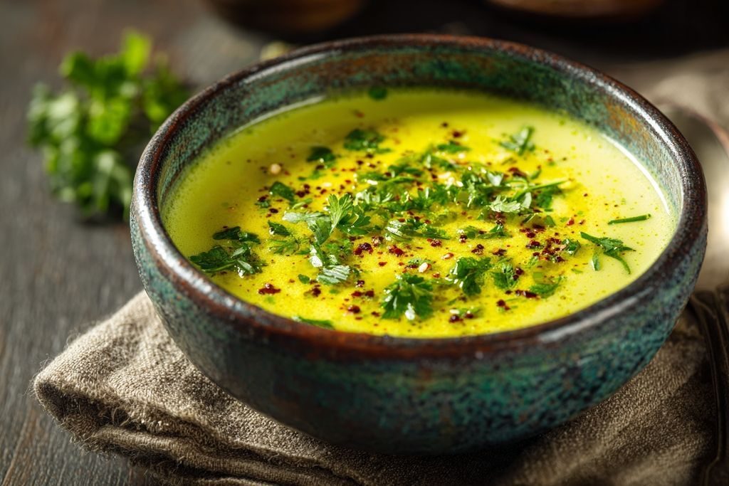 Recette velouté de courgettes sans gluten